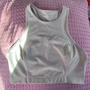 Outdoor Voices athena crop top size Medium in oatmeal